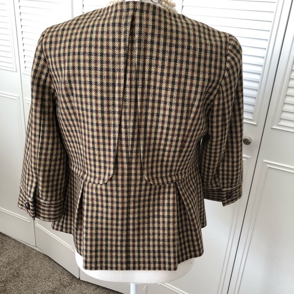 Talbots Plaid Jacket - Picture 2 of 7